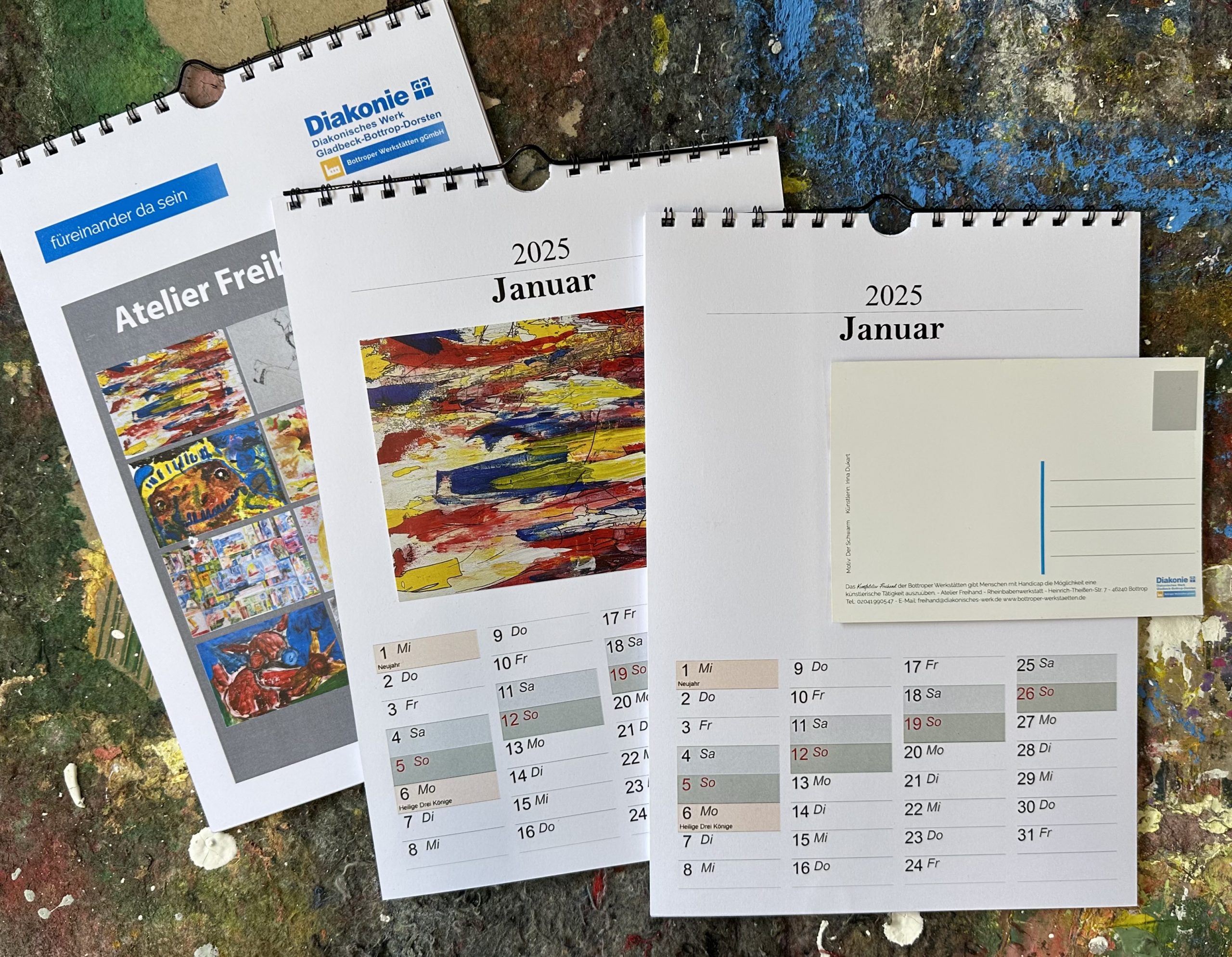 Kalender 2025 aus dem "Atelier Freihand" – Bild 2
